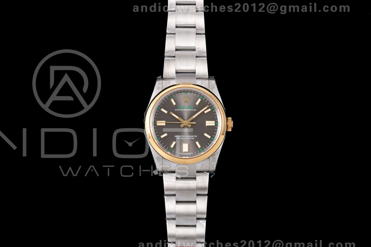 Oyster Perpetual 36 126003 VSF 1:1 Best Edition Gray Dial on SS Bracelet VS3230